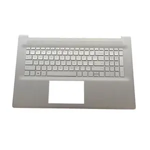 M50456-001 Replacement for HP 17-CN 17-CP17T-CN 17Z-CP Laptop Upper Top Cover Case Palmrest Backlit US Keyboard Assembly Part Silver M50456-001 Replacement for HP 17-CN 17-CP17T-CN 17Z-CP Laptop Upper Top Cover Case Palmrest Backlit US Keyboard Assembly Part Silver