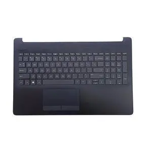 Replacement for HP 15-DA 15-DB 15-DR 15-DA0053WM 15-DA0012DX 15-DA0073WM Trackpad AHS Laptop Upper Top Cover Case Palmrest Not-Backlit Keyboard Touchpad Assembly Part L20387-001 AP29M000400 Replacement for HP 15-DA 15-DB 15-DR 15-DA0053WM 15-DA0012DX 15-DA0073WM Trackpad AHS Laptop Upper Top Cover Case Palmrest Not-Backlit Keyboard Touchpad Assembly Part L20387-001 AP29M000400