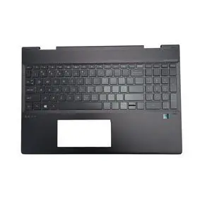 4600GB08000219C L53987-001 Replacement for HP Envy X360 15-DR Laptop Upper Top Cover Case Palmrest US Keyboard Assembly Part Doble Malla de almacenamiento independiente Gray 4600GB08000219C L53987-001 Replacement for HP Envy X360 15-DR Laptop Upper Top Cover Case Palmrest US Keyboard Assembly Part Doble Malla de almacenamiento independiente Gray