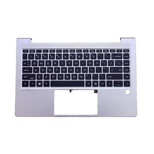 N17709-001 Replacement for HP Elitebook 640 G9 Laptop Upper Top Cover Case Palmrest Backlit US Keyboard Assembly Part Silver N17709-001 Replacement for HP Elitebook 640 G9 Laptop Upper Top Cover Case Palmrest Backlit US Keyboard Assembly Part Silver