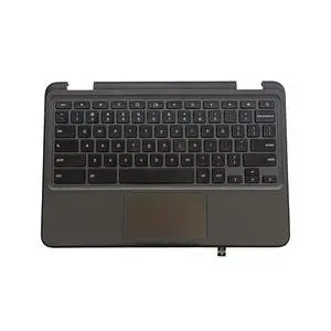 Replacement for Dell Chromebook 11 3100 Laptop Upper Top Cover Case Palmrest Not-Backlit Keyboard Touchpad Assembly Part 0TK87M TK87M Black Replacement for Dell Chromebook 11 3100 Laptop Upper Top Cover Case Palmrest Not-Backlit Keyboard Touchpad Assembly Part 0TK87M TK87M Black