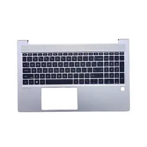 N01933-001 4BX8STATPE0/TP40 4BX8STATP30 Replacement for HP Probook 450 455 G9 Laptop Upper Top Cover Case Palmrest Backlit US Keyboard Assembly Part Silver N01933-001 4BX8STATPE0/TP40 4BX8STATP30 Replacement for HP Probook 450 455 G9 Laptop Upper Top Cover Case Palmrest Backlit US Keyboard Assembly Part Silver