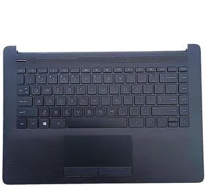 Replacement for HP 14-cm 14T-CM 14Z-CM 14-CK 14-ck 14-cm 14-dg 14q-cs 14q-cy Laptop Upper Top Cover Case Palmrest Not-Backlit Keyboard Touchpad Assembly Part L23239-001 6070B1306301 Black Replacement for HP 14-cm 14T-CM 14Z-CM 14-CK 14-ck 14-cm 14-dg 14q-cs 14q-cy Laptop Upper Top Cover Case Palmrest Not-Backlit Keyboard Touchpad Assembly Part L23239-001 6070B1306301 Black