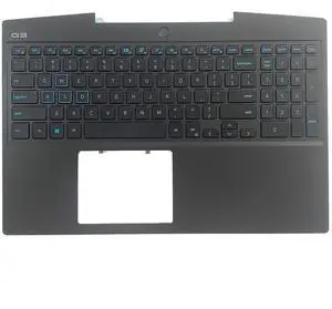 Replacement for Dell G Series G3 15 3590 Laptop Upper Top Cover Case Palmrest Backlit Keyboard Assembly Part 00JP6X 0JP6X Replacement for Dell G Series G3 15 3590 Laptop Upper Top Cover Case Palmrest Backlit Keyboard Assembly Part 00JP6X 0JP6X