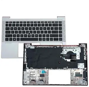 M07089-001 M36310-001 Replacement for HP Elitebook 840 G8 Laptop Upper case Palmrest Assembly Part with Non-Backlit US Keyboard Silver M07089-001 M36310-001 Replacement for HP Elitebook 840 G8 Laptop Upper case Palmrest Assembly Part with Non-Backlit US Keyboard Silver