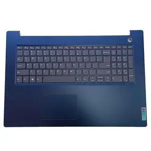 Replacement for Lenovo Ideapad 3-17IIL05 17IML05 17ADA05 17ARE05 Laptop Upper Top Cover Case Palmrest Keyboard Touchpad Assembly Part 5CB0X56805 Blue Replacement for Lenovo Ideapad 3-17IIL05 17IML05 17ADA05 17ARE05 Laptop Upper Top Cover Case Palmrest Keyboard Touchpad Assembly Part 5CB0X56805 Blue