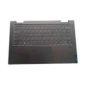 Replacement for Lenovo Yoga 7 14ITL5 7-14ITL5 82BH Laptop Upper Top Cover Case Palmrest Backlit US Keyboard Touchpad Assembly Part 5CB1A16224 Gray Replacement for Lenovo Yoga 7 14ITL5 7-14ITL5 82BH Laptop Upper Top Cover Case Palmrest Backlit US Keyboard Touchpad Assembly Part 5CB1A16224 Gray