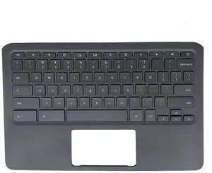 Replacement for HP Chromebook 11 G6 EE Laptop Upper Top Cover Case Palmrest Keyboard Assembly Part L14921-001 Replacement for HP Chromebook 11 G6 EE Laptop Upper Top Cover Case Palmrest Keyboard Assembly Part L14921-001