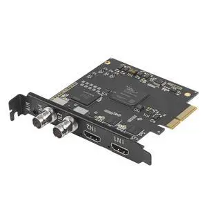4 Channel 3G SDI HDMI Video Capture PCIeX4 Card 1080p - Work in 4 Channel Simultaneously, Support Linux/Win11, Quad HDMI SDI PCIe Video Capture Card 4 Channel 3G SDI HDMI Video Capture PCIeX4 Card 1080p - Work in 4 Channel Simultaneously, Support Linux/Win11, Quad HDMI SDI PCIe Video Capture Card