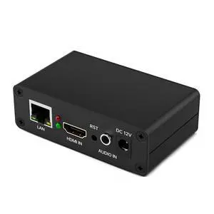 1080P60 HDMI Video Encoder, H.265/H.264 Live Streaming Encoder, HDMI to RTSP/RTMP/SRT/HLS/WebRTC IPTV Encoder for YouTube Facebook Live, Browser Setup, No PC Software Needed 1080P60 HDMI Video Encoder, H.265/H.264 Live Streaming Encoder, HDMI to RTSP/RTMP/SRT/HLS/WebRTC IPTV Encoder for YouTube Facebook Live, Browser Setup, No PC Software Needed