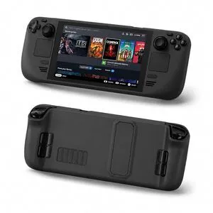Steam Deck Case,Steam Deck OLED Case,Kickstand Protective Case for Steam Deck, Steam Deck Accessories that are to Drops, Scratches, dust, and Fingerprints-(Black) Steam Deck Case,Steam Deck OLED Case,Kickstand Protective Case for Steam Deck, Steam Deck Accessories that are to Drops, Scratches, dust, and Fingerprints-(Black)