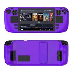 Steam Deck Case,Steam Deck OLED Case,Kickstand Protective Case for Steam Deck/Steam Deck OLED, Steam Deck Accessories That are to Drops, Scratches, dust, and Fingerprints-(Dark Purple) Steam Deck Case,Steam Deck OLED Case,Kickstand Protective Case for Steam Deck/Steam Deck OLED, Steam Deck Accessories That are to Drops, Scratches, dust, and Fingerprints-(Dark Purple)