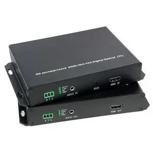 Single-Mode Multimode HD HDMI Extender Transmitter Receiver with Analog Audio No Compression 1080P Support RS232/HDCP Single-Mode Multimode HD HDMI Extender Transmitter Receiver with Analog Audio No Compression 1080P Support RS232/HDCP