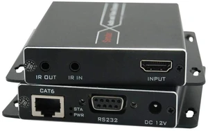 4K@30Hz 1080P 3D HD HDMI Network Extender 70m Over CAT6 Cable with PoC, IRRS232,EDID 4K@30Hz 1080P 3D HD HDMI Network Extender 70m Over CAT6 Cable with PoC, IRRS232,EDID