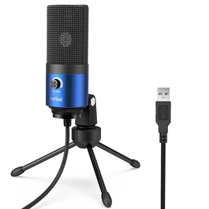 K669 Blue USB Computer Microphone for Recording Voice Over K669 Blue USB Computer Microphone for Recording Voice Over