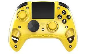 RG G01 Smart Game Controller 2.5D Smart Screen, Heart Rate Monitor, 6-Axis Gyro, Multi-Platform Support - yellow RG G01 Smart Game Controller 2.5D Smart Screen, Heart Rate Monitor, 6-Axis Gyro, Multi-Platform Support - yellow