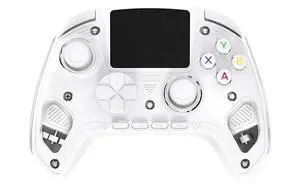 RG G01 Smart Game Controller 2.5D Smart Screen, Heart Rate Monitor, 6-Axis Gyro, Multi-Platform Support - white RG G01 Smart Game Controller 2.5D Smart Screen, Heart Rate Monitor, 6-Axis Gyro, Multi-Platform Support - white