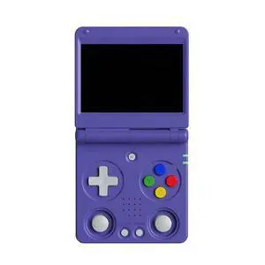 RG34XXSP Mini Retro Clamshell Handheld Game Console 5G WiFi, HDMI TV Output, 3300mAh Battery, Great Gift for Kids Indigo RG34XXSP Mini Retro Clamshell Handheld Game Console 5G WiFi, HDMI TV Output, 3300mAh Battery, Great Gift for Kids Indigo