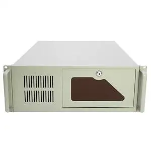4U Standard Industrial Rackmount Chassis 450mm Deep 7-Slot Server Case for DVR HDD Storage & Surveillance Systems - white 4U Standard Industrial Rackmount Chassis 450mm Deep 7-Slot Server Case for DVR HDD Storage & Surveillance Systems - white