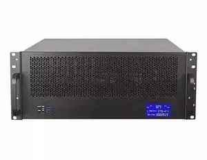 K443F 4U Short Depth Rackmount Chassis Supports EATX Motherboards, 8-Slot, 360mm Radiator Support, 430mm Depth, Temp Display, for Industrial PC/Server K443F 4U Short Depth Rackmount Chassis Supports EATX Motherboards, 8-Slot, 360mm Radiator Support, 430mm Depth, Temp Display, for Industrial PC/Server