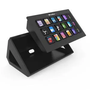 HSV293S Visual Custom Keyboard / Stream Deck 15 Macro LCD Keys, Side Display, Programmable, for Streaming/Editing/Productivity - black HSV293S Visual Custom Keyboard / Stream Deck 15 Macro LCD Keys, Side Display, Programmable, for Streaming/Editing/Productivity - black