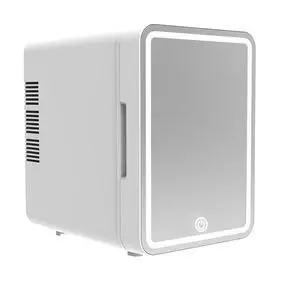 4L Mini Makeup Refrigerator Portable Skincare Fridge with Mirror, Cooler/Warmer for Bedroom, Car, Office & Dorm, Compact Cosmetic Storage - white 4L Mini Makeup Refrigerator Portable Skincare Fridge with Mirror, Cooler/Warmer for Bedroom, Car, Office & Dorm, Compact Cosmetic Storage - white