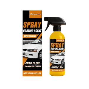 Car Paint Coating Spray 120ml, Restores & Protects Exterior, Removes Dirt & Oxidation, Enhances Gloss, Easy Spray Application Car Paint Coating Spray 120ml, Restores & Protects Exterior, Removes Dirt & Oxidation, Enhances Gloss, Easy Spray Application