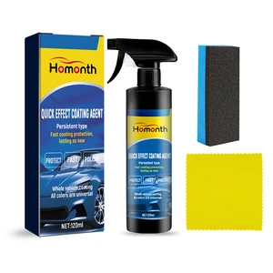Car Coating Agent Restores & Enhances Paint Shine, Dustproof & Dirt-Repellent, Multi-Functional SiO Coating, 120ml + Sponge + Cloth Car Coating Agent Restores & Enhances Paint Shine, Dustproof & Dirt-Repellent, Multi-Functional SiO Coating, 120ml + Sponge + Cloth