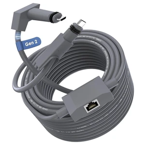 Starlink Gen 2 Cable with Ethernet Adapter 2-in-1 Power + Gigabit Ethernet Extension Cord, 26AWG Pure Copper, Waterproof, Plug-and-Play - 1m Starlink Gen 2 Cable with Ethernet Adapter 2-in-1 Power + Gigabit Ethernet Extension Cord, 26AWG Pure Copper, Waterproof, Plug-and-Play - 1m