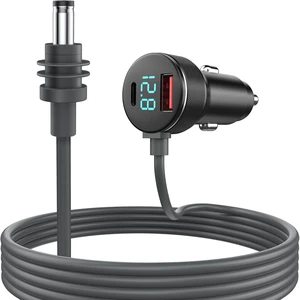 Mini Device Digital Display 3-in-1 Car Cigarette Lighter Power Cable DC Output, 3M, for Car/RV/Boat Power Supply Mini Device Digital Display 3-in-1 Car Cigarette Lighter Power Cable DC Output, 3M, for Car/RV/Boat Power Supply