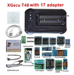 T48 TL866 Universal Programmer for Laptop, Automotive & Motherboard FLASH/BIOS Programming, 17-Piece Kit T48 TL866 Universal Programmer for Laptop, Automotive & Motherboard FLASH/BIOS Programming, 17-Piece Kit