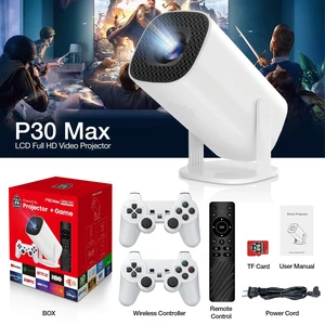 P30MAX Gaming Projector Android 4K Home WiFi Game Console, 720P HD Projector P30MAX Gaming Projector Android 4K Home WiFi Game Console, 720P HD Projector