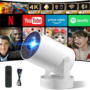HY300 Ultra Plus Barrel Projector Android , Bluetooth 5.4, 4K Decoding Support, Portable Mini Home Projector HY300 Ultra Plus Barrel Projector Android , Bluetooth 5.4, 4K Decoding Support, Portable Mini Home Projector