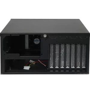 Wall-Mount Industrial Chassis (Chassis Only) 7 Full-Height Slots, Supports ATX Motherboard, ATX PSU, Multi-COM, 2x 8cm Fans Included, Desktop/Wall-Mount, Black/Industrial Grey Wall-Mount Industrial Chassis (Chassis Only) 7 Full-Height Slots, Supports ATX Motherboard, ATX PSU, Multi-COM, 2x 8cm Fans Included, Desktop/Wall-Mount, Black/Industrial Grey