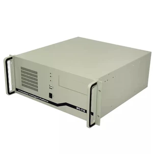 4U Industrial Server Chassis (Chassis Only) 450mm Depth, for DVR/NVR Surveillance, Supports ATX Motherboard, ATX PSU, 7 Slots, Multi-Bay, 19" Rackmount Black 4U Industrial Server Chassis (Chassis Only) 450mm Depth, for DVR/NVR Surveillance, Supports ATX Motherboard, ATX PSU, 7 Slots, Multi-Bay, 19" Rackmount Black