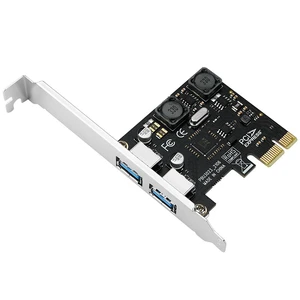 ASM3142 Dual-Port USB 3.1 Expansion Card PCIe to 2x Type-A, 10Gbps, UASP Support, for Desktop/Server/Industrial Devices ASM3142 Dual-Port USB 3.1 Expansion Card PCIe to 2x Type-A, 10Gbps, UASP Support, for Desktop/Server/Industrial Devices