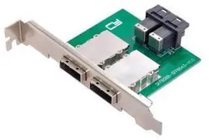Vszerda Mini SAS 2 SFF-8088 to 2 SFF-8643 HD Data Server Converter Adapter with Bracket Vszerda Mini SAS 2 SFF-8088 to 2 SFF-8643 HD Data Server Converter Adapter with Bracket