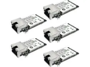 Eport-E20 Network Server Port FreeRTOS TTL Serial to Ethernet Embedded Module DHCP 3.3V DHCP TCP IP Telnet Converter MCU (5pcs) Eport-E20 Network Server Port FreeRTOS TTL Serial to Ethernet Embedded Module DHCP 3.3V DHCP TCP IP Telnet Converter MCU (5pcs)