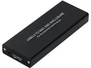 USB C 3.0 to 12+16Pin SSD Enclosure Compatible with Apple MacBook Air pro Retina 2013 2014 2015 2016 SSD A1493 A1502 (Black) USB C 3.0 to 12+16Pin SSD Enclosure Compatible with Apple MacBook Air pro Retina 2013 2014 2015 2016 SSD A1493 A1502 (Black)