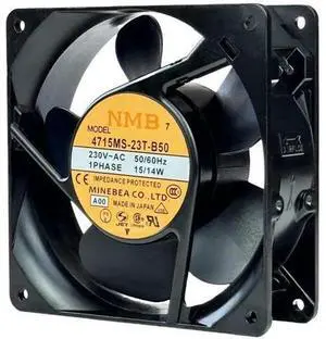 Vszerda for NMB 4715MS-23T-B50 Cooling Fan, AC230V 15/14W 50/60Hz 120×120 ×38mm Cooling Fan Vszerda for NMB 4715MS-23T-B50 Cooling Fan, AC230V 15/14W 50/60Hz 120×120 ×38mm Cooling Fan