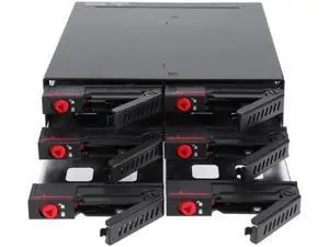 6 Bay Hard Disk Enclosure Rack Data Storage For 2.5" SATA SSD HDD Home Backup Mail Storage Computer Case Server Chassis 6 Bay Hard Disk Enclosure Rack Data Storage For 2.5" SATA SSD HDD Home Backup Mail Storage Computer Case Server Chassis