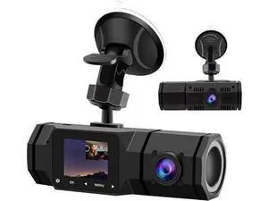 Vszerda Upgraded Dual Dash Cam, FHD 1080P Front and Interior Dual Dash Cameras IR Night Vision Dashcam for Car/ Taxi Loop-Recording, G-Sensor& Parking Mode Vszerda Upgraded Dual Dash Cam, FHD 1080P Front and Interior Dual Dash Cameras IR Night Vision Dashcam for Car/ Taxi Loop-Recording, G-Sensor& Parking Mode
