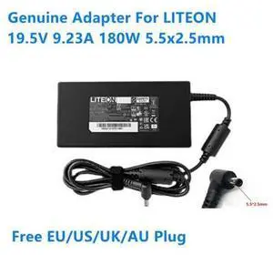 19.5V 9.23A 180W 5.5x2.5mm LITEON PA-1181-16 PA-1181-28 Power Supply AC Adapter For Laptop Charger 19.5V 9.23A 180W 5.5x2.5mm LITEON PA-1181-16 PA-1181-28 Power Supply AC Adapter For Laptop Charger