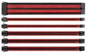 Supply Extension Cable Kit- Mixed Color Sleeved ATX 24Pin, EPS 4+4Pin, PCI-E 6+2Pin, PCI-E 6Pin Extension Cord Supply Extension Cable Kit- Mixed Color Sleeved ATX 24Pin, EPS 4+4Pin, PCI-E 6+2Pin, PCI-E 6Pin Extension Cord