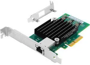 10Gb Network Card with Aquantia AQtion AQC107 Chip, 10GB/5GB/2.5GB/1000M PCIe Ethernet Adapter Single RJ45 Port Support Linux,Ubuntu,Windows, MAC OS 10Gb Network Card with Aquantia AQtion AQC107 Chip, 10GB/5GB/2.5GB/1000M PCIe Ethernet Adapter Single RJ45 Port Support Linux,Ubuntu,Windows, MAC OS