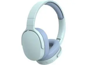 Bluetooth Headset, Lightweight and Foldable, Stereo with Microphone, Low Latency, Bluetooth 5.3 Headset for Travelling/Telephone/PC -Blue Bluetooth Headset, Lightweight and Foldable, Stereo with Microphone, Low Latency, Bluetooth 5.3 Headset for Travelling/Telephone/PC -Blue