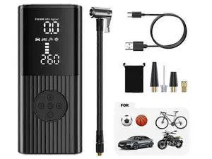 Ecocleanpath 180 PSI Portable Air Compressor - 20000mAh Fast Tire Inflator with LED Display for Cars, Bikes Ecocleanpath 180 PSI Portable Air Compressor - 20000mAh Fast Tire Inflator with LED Display for Cars, Bikes