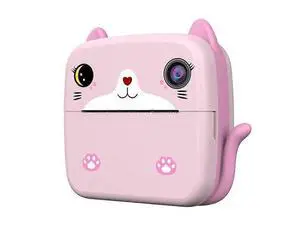Ecocleanpath A21 Kids Instant Print Camera with Dual Lens, 1080P HD Video & Free 32GB Card - Pink Ecocleanpath A21 Kids Instant Print Camera with Dual Lens, 1080P HD Video & Free 32GB Card - Pink