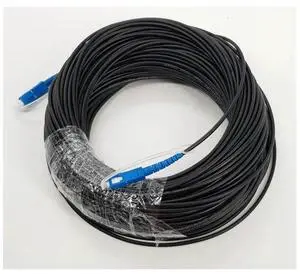FOR Patch Cord, SM,1C,SM,9/125,3.0mm TPU Black Cable,100M SC UPC to SC UPC Fiber Optic Cable Patch Cord FOR Patch Cord, SM,1C,SM,9/125,3.0mm TPU Black Cable,100M SC UPC to SC UPC Fiber Optic Cable Patch Cord