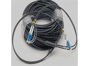 FOR SM,2C,G657A1 50M Cable,2 Single Mode Dual Fiber LC-LC/SC/FC/STUPC 4.0mm TPU Black Optic Patch Cord Connector FOR SM,2C,G657A1 50M Cable,2 Single Mode Dual Fiber LC-LC/SC/FC/STUPC 4.0mm TPU Black Optic Patch Cord Connector